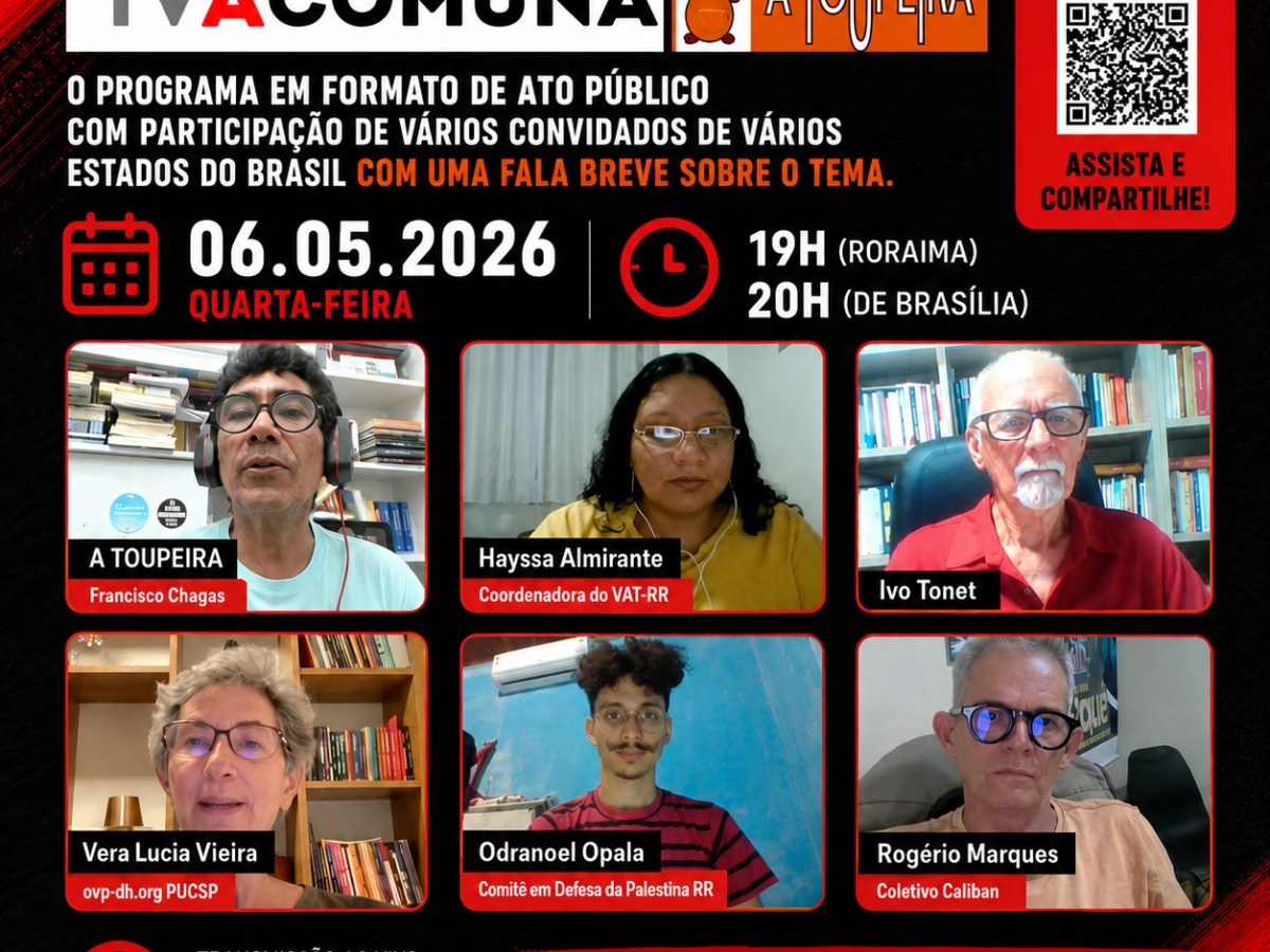 Ato virtual celebra 1º de maio e legado de Karl Marx (Por Rogério Marques)
