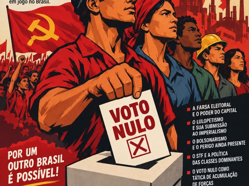 2026: Sigo não votando em Lula nem que a vaca tussa (Por Mário Maestri)